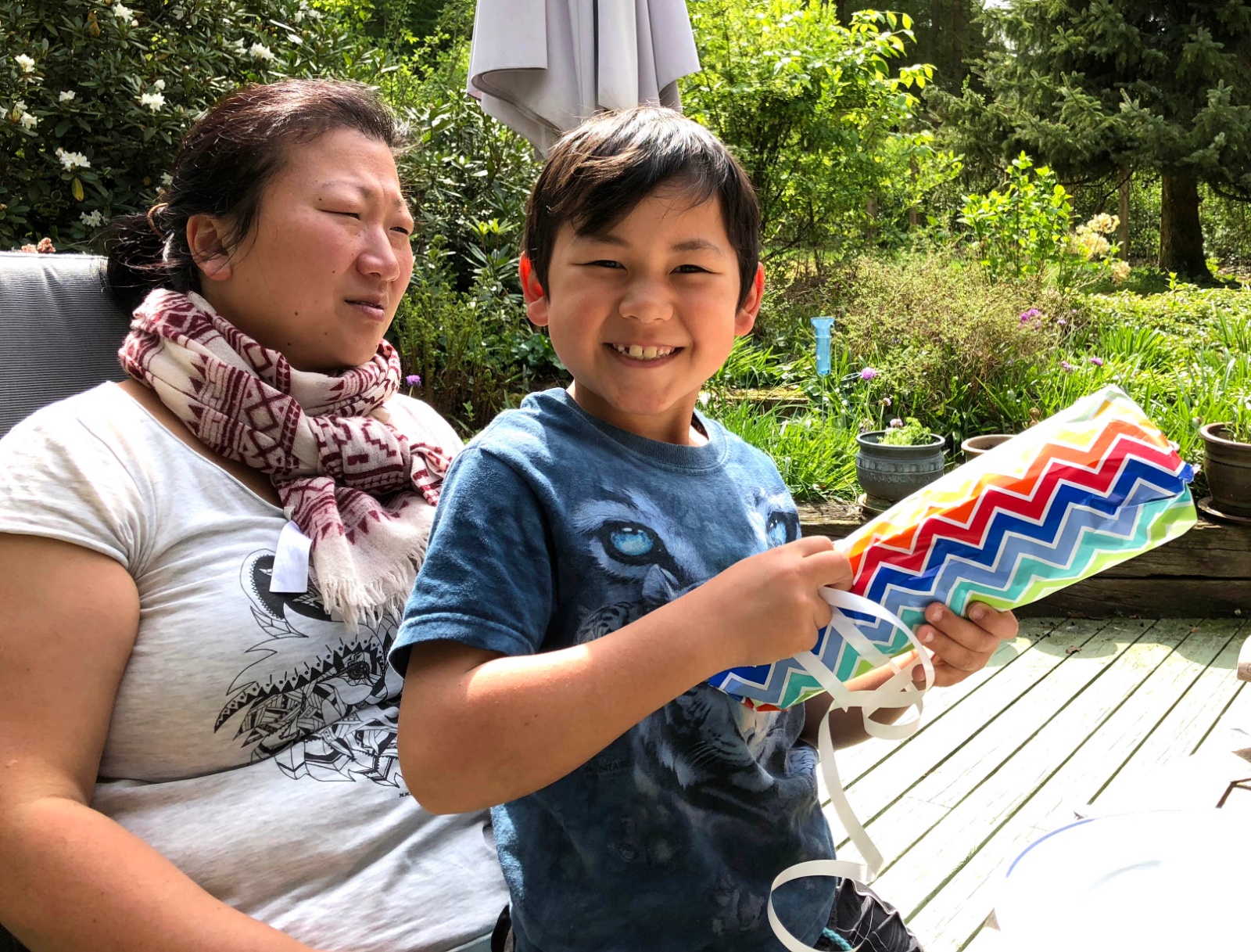 Maikas 5 års fødselsdag