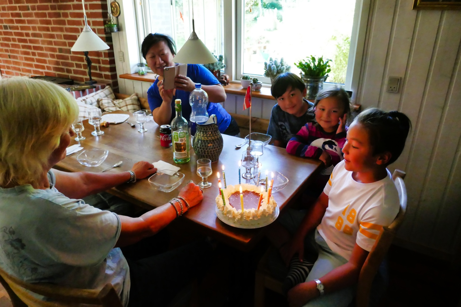 Lukas 10 års fødselsdag