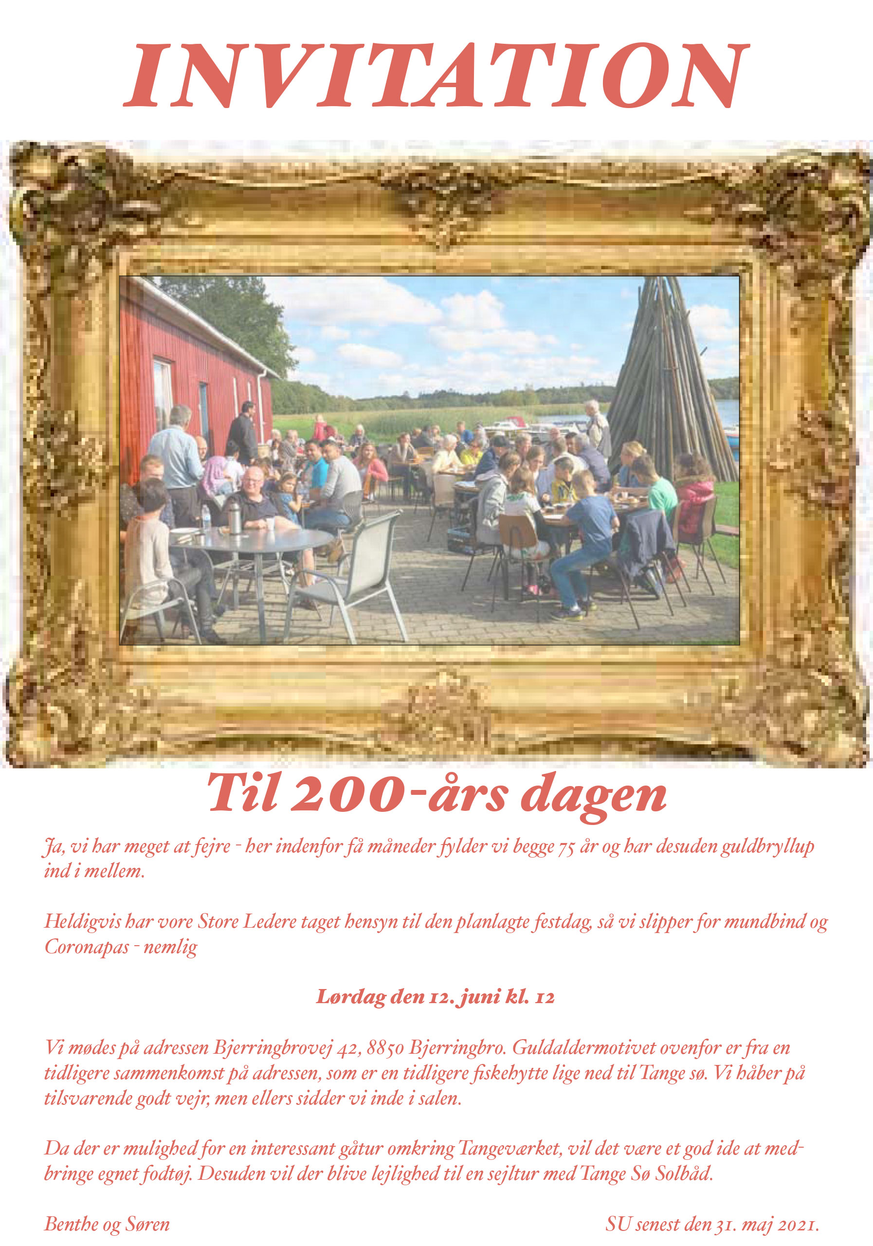 Invitation til festen