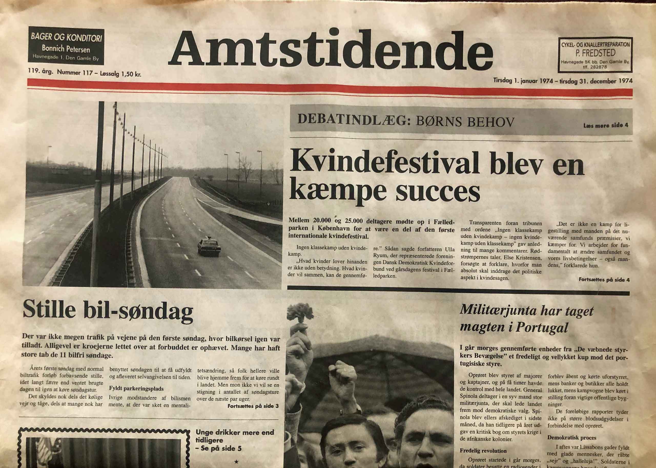 1974 nyheder