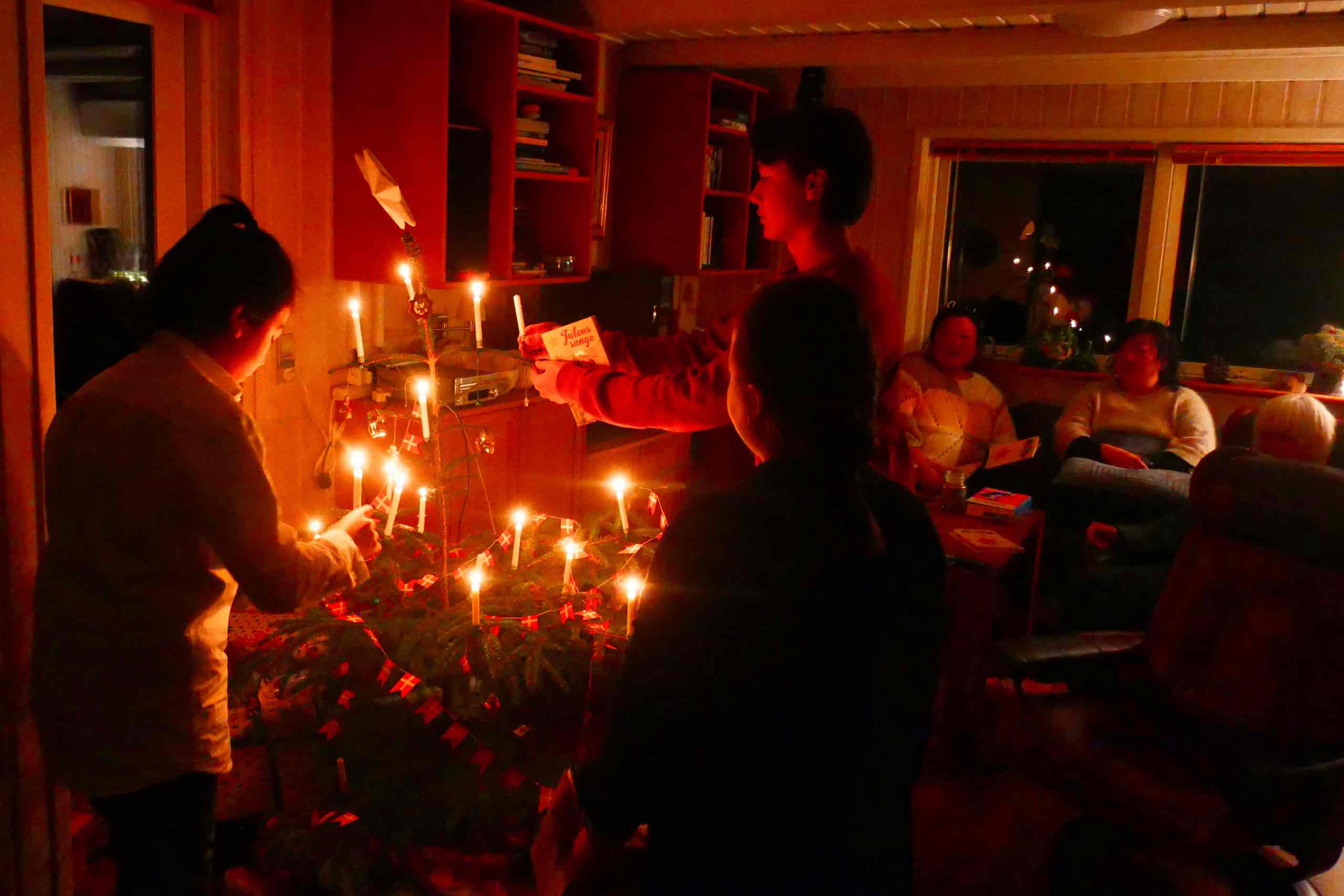 Juleaften er i gang