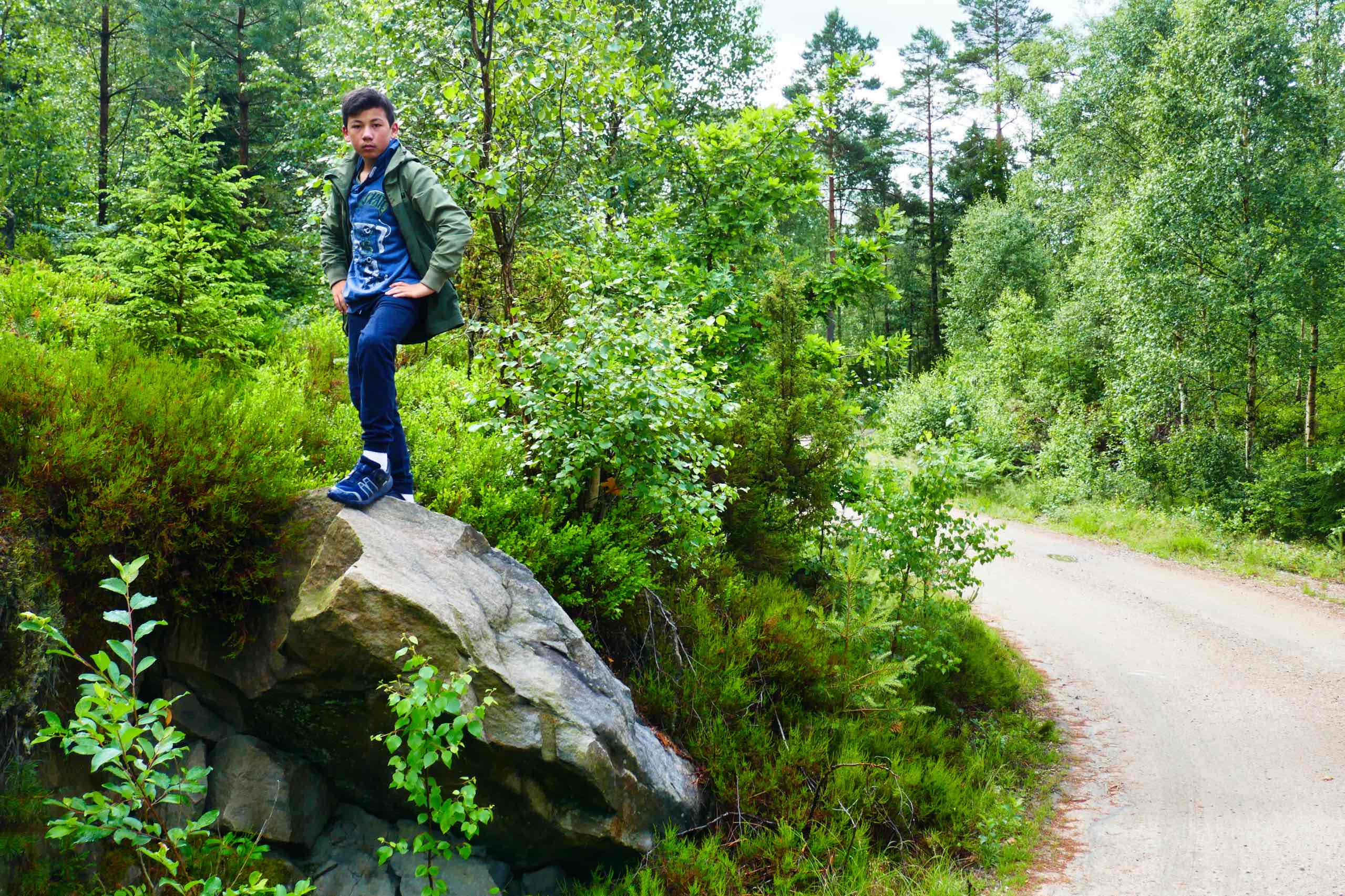 Oliver på toppen
