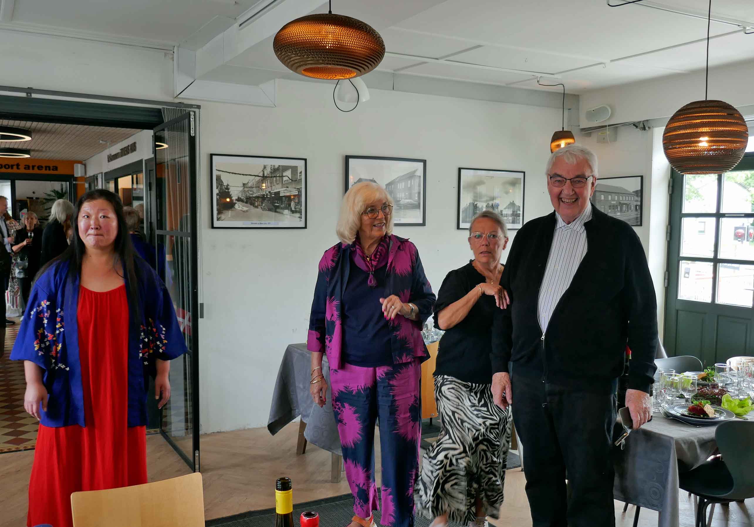 Gæsterne ankommer