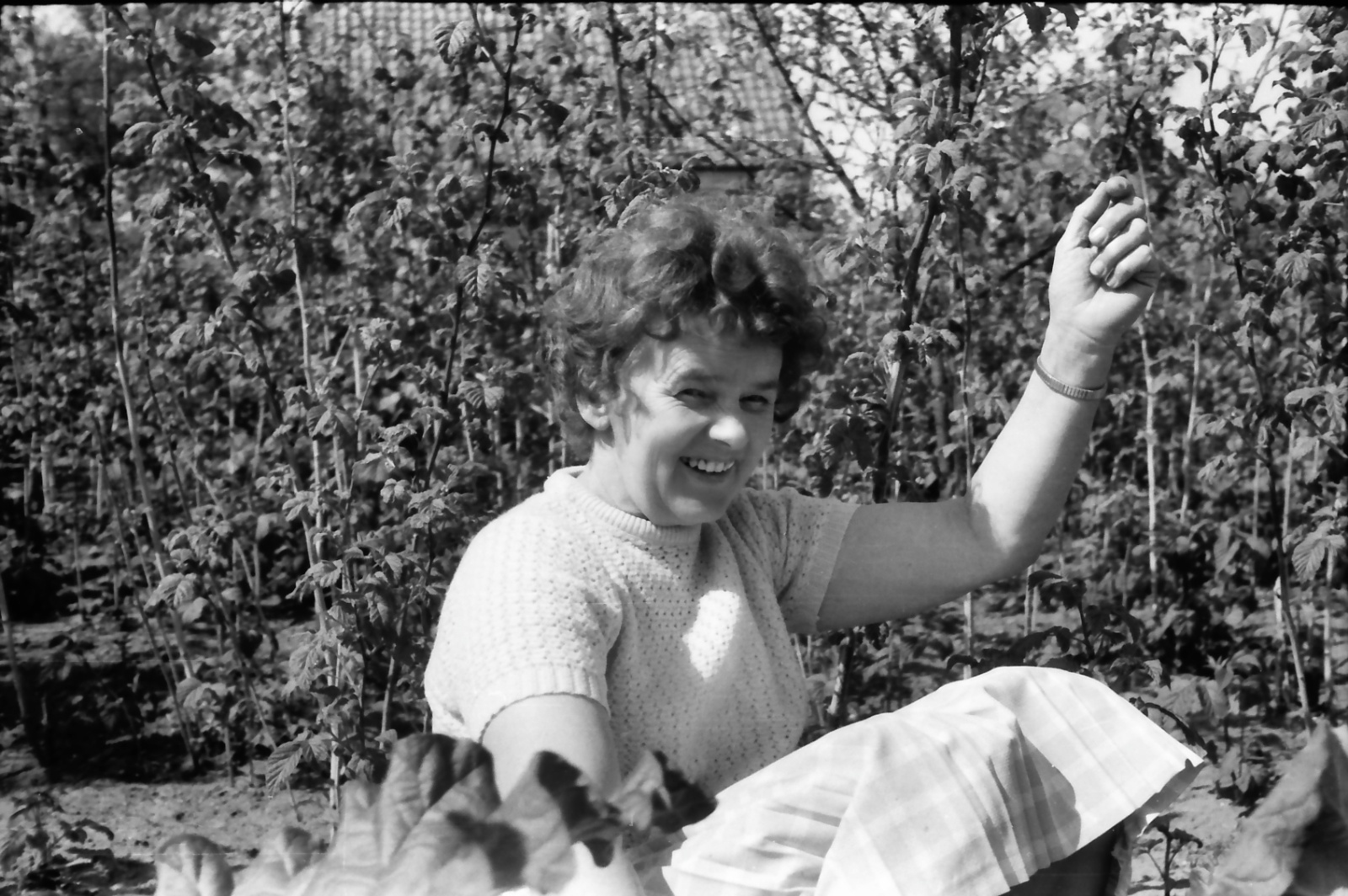 Min mor i haven 1965