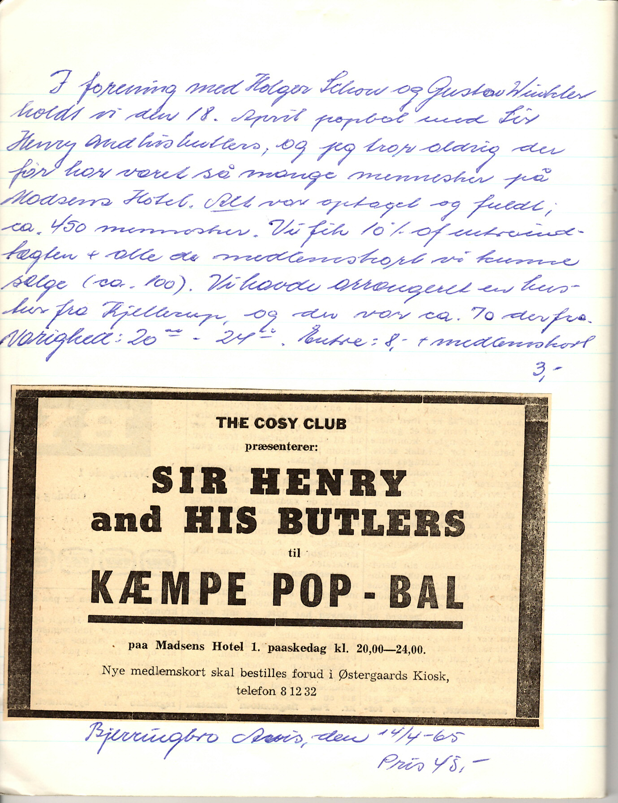 Sir Henry and His Butlers