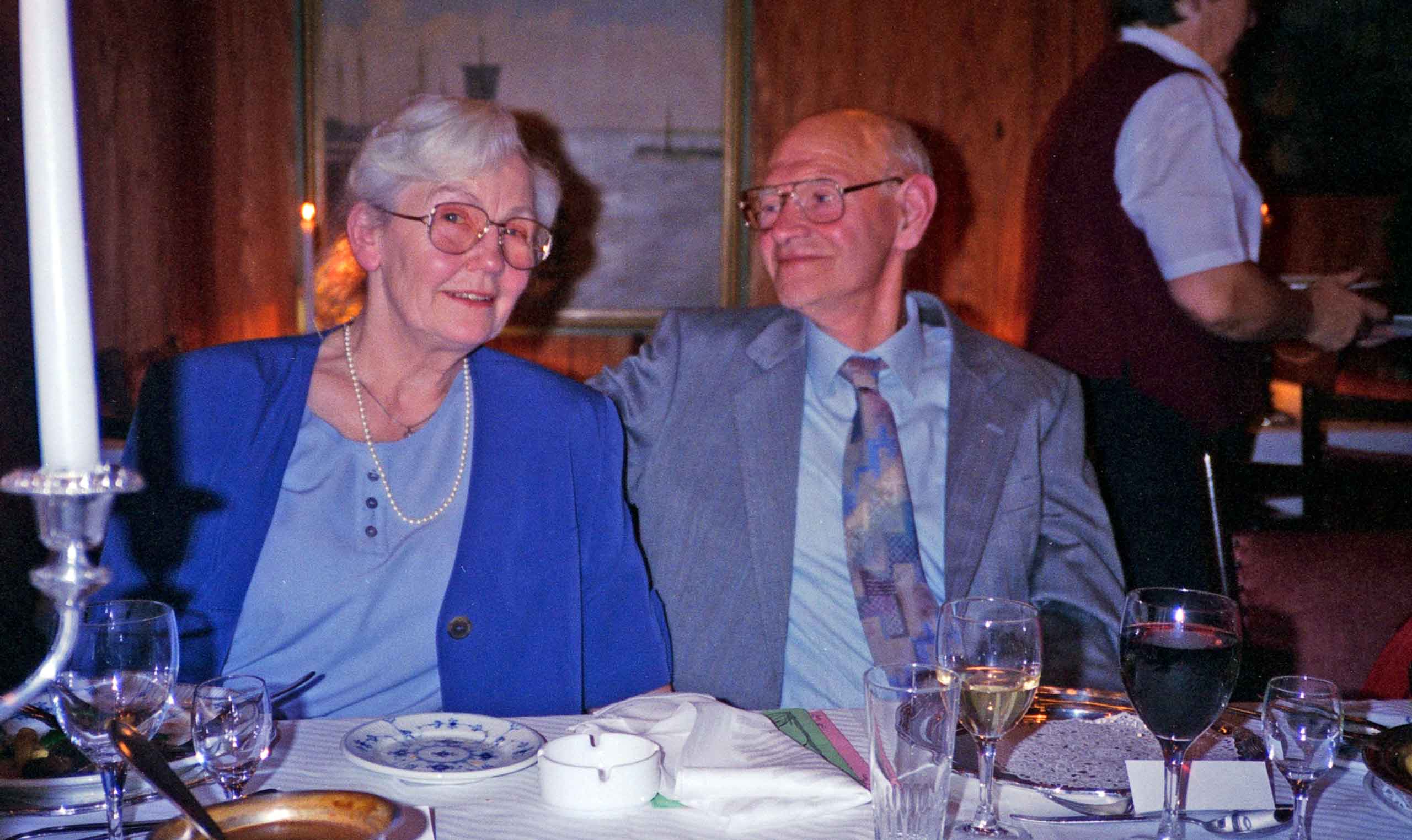 Cecilie og Arthur Guldbryllup