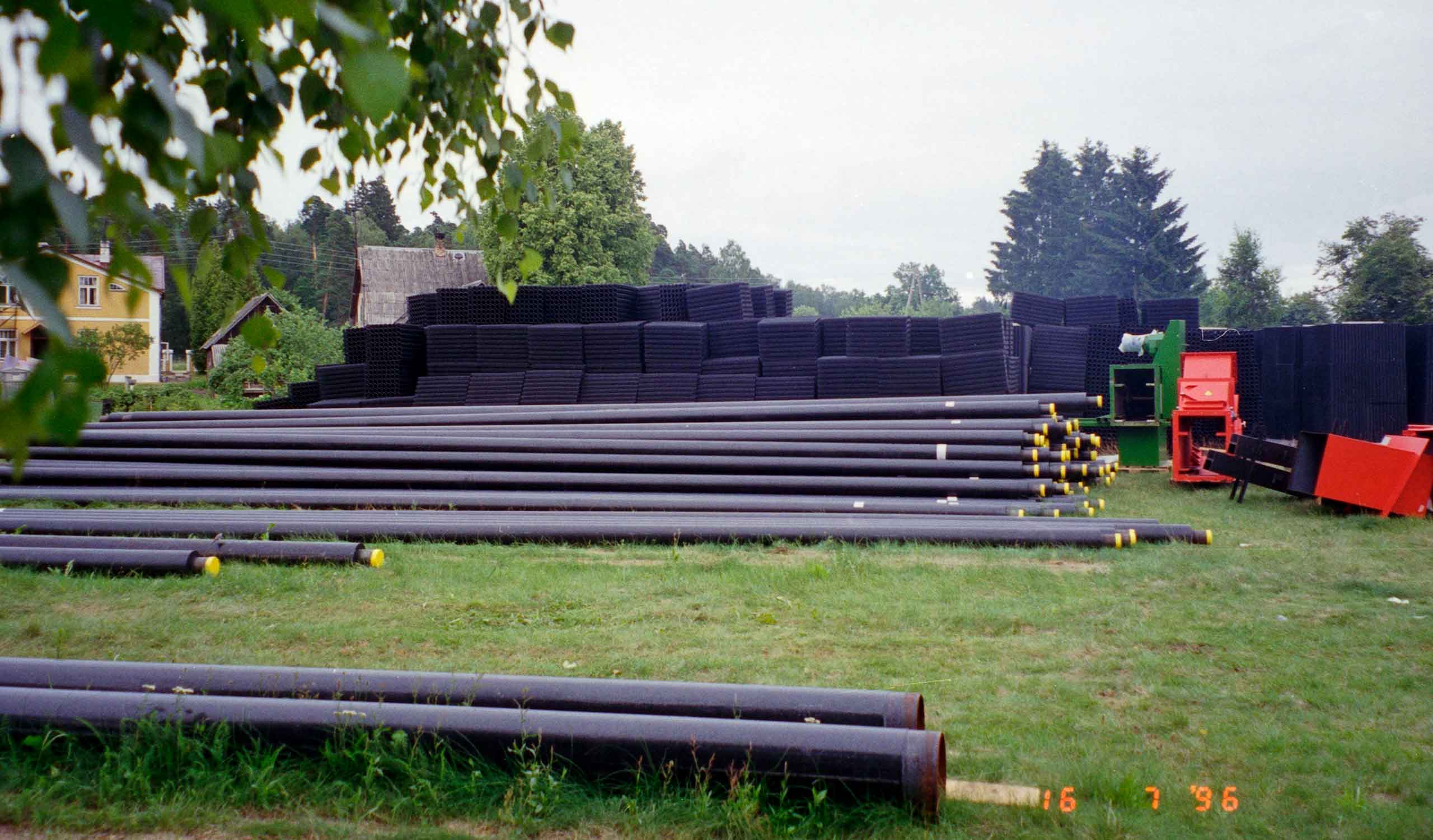 Leverancerne begyndte