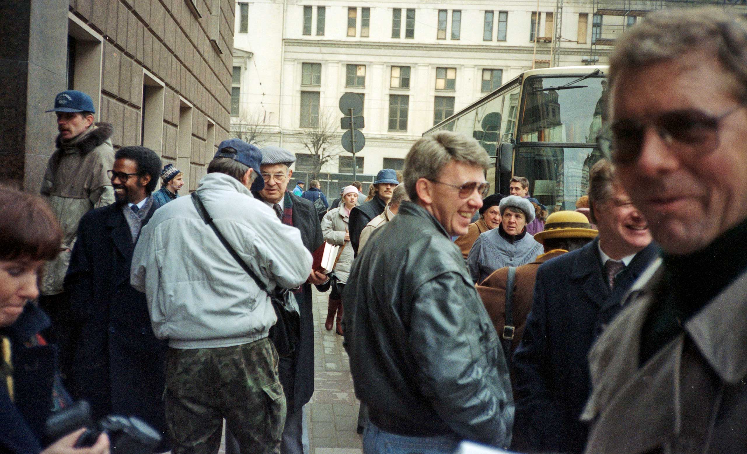 Delegationsbesøg 1991