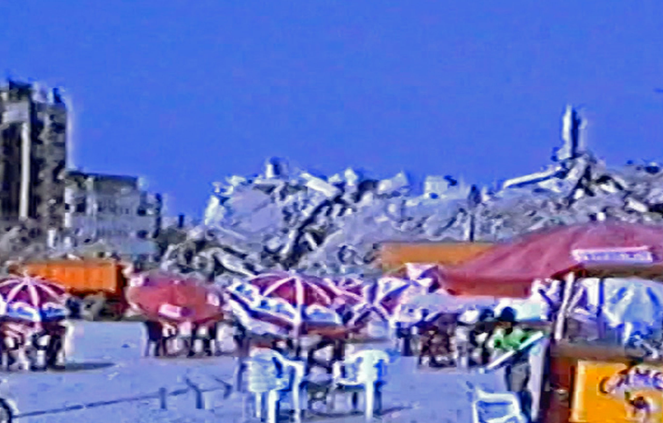 Bourj pladsen i ruiner