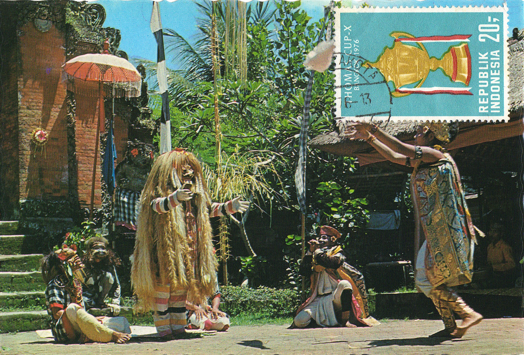 Postkort til far og mor