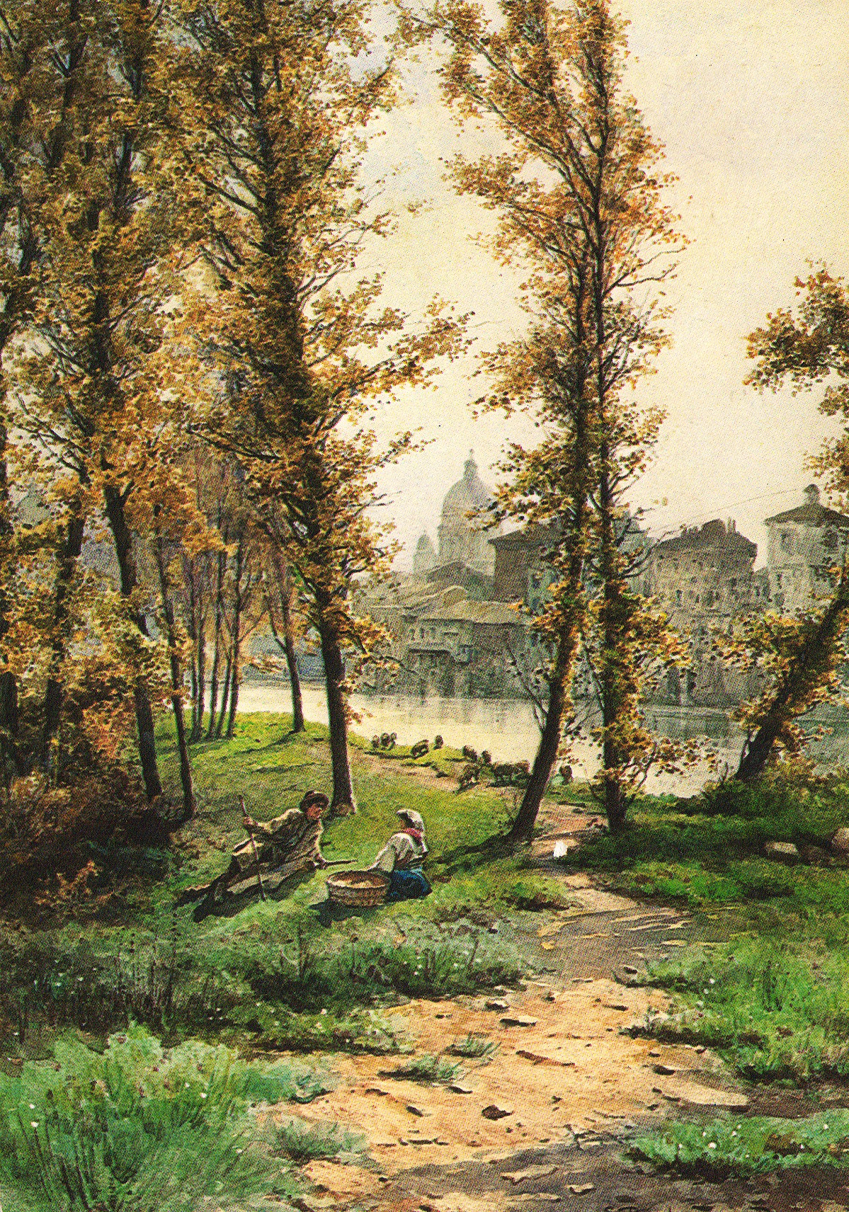 Postkort til far og mor