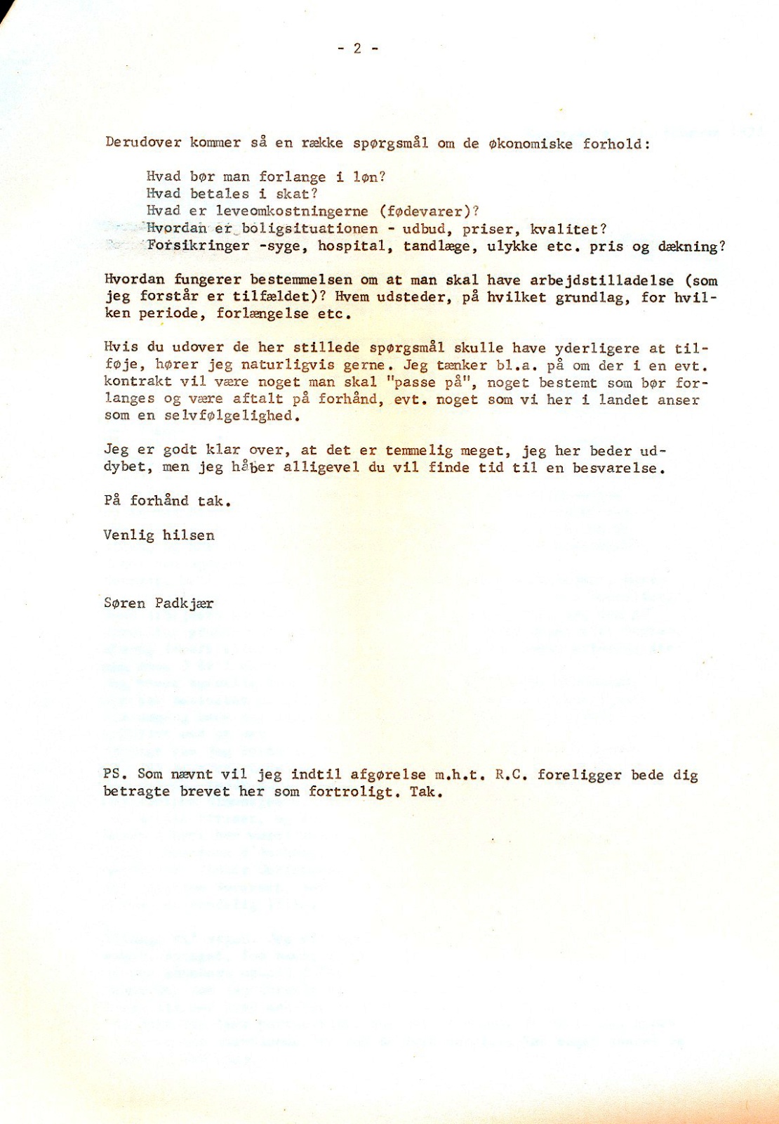 René, Ambassaden i Rio de Janeiro, side 2