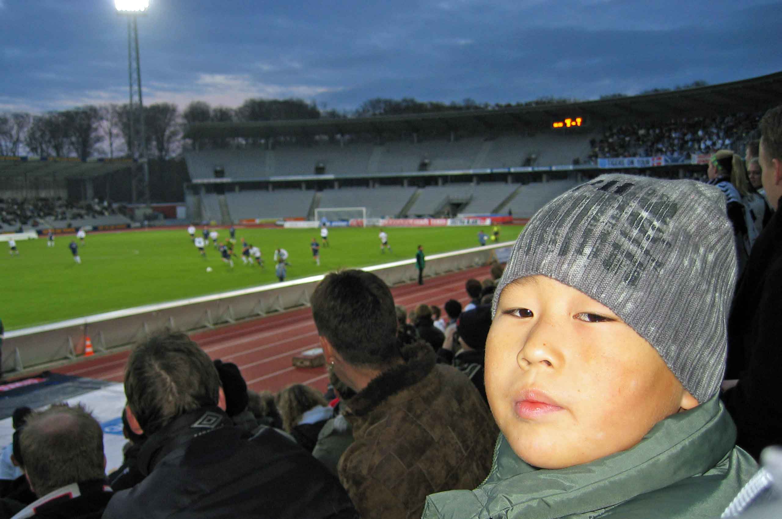 Fodbold i Aarhus med Ebbe