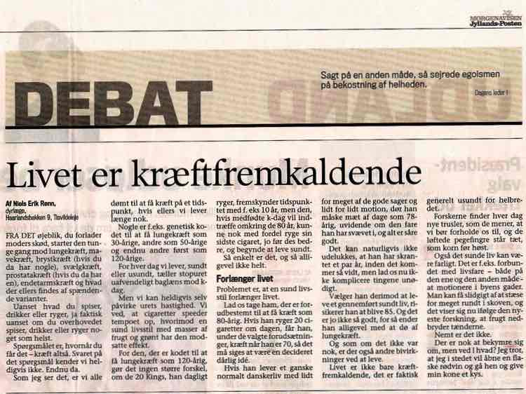 Interessant artikel