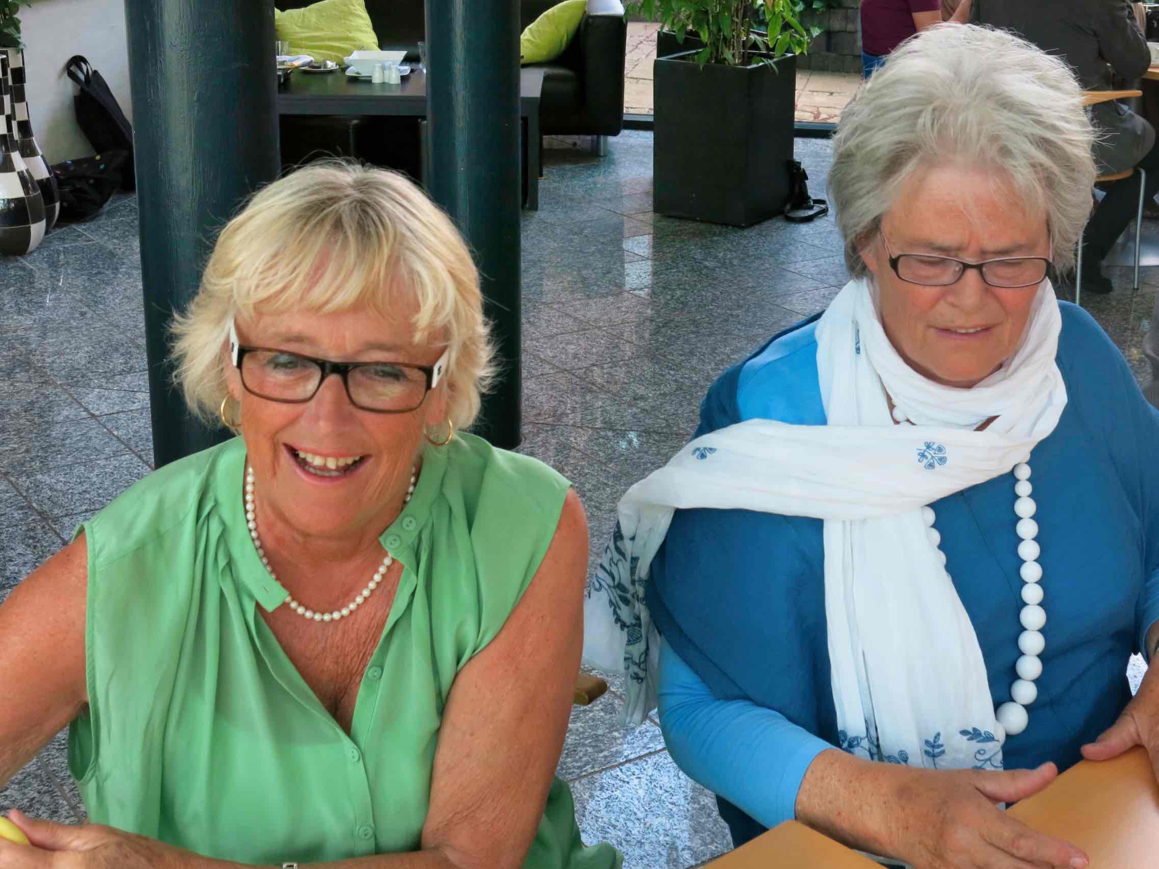 Helle Andersen og Dorrit Bender