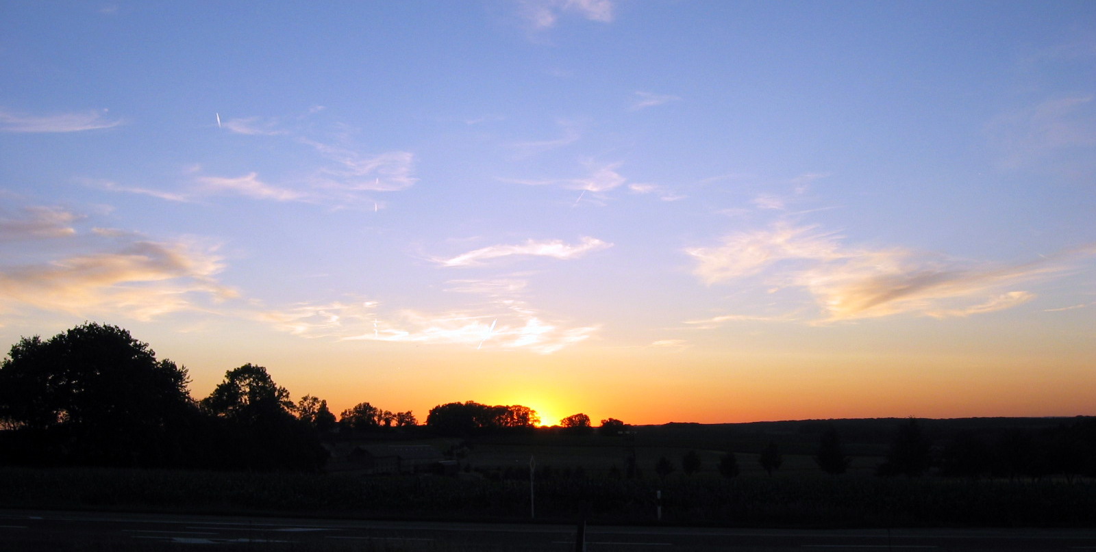 Solnedgang