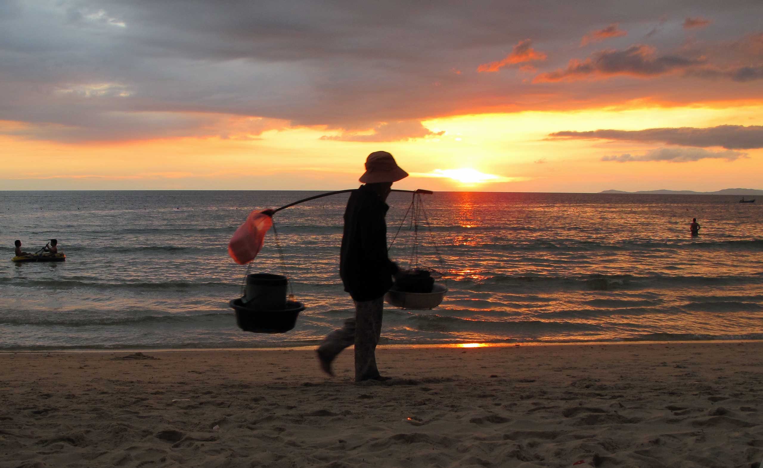 Solnedgang Sihanoukville