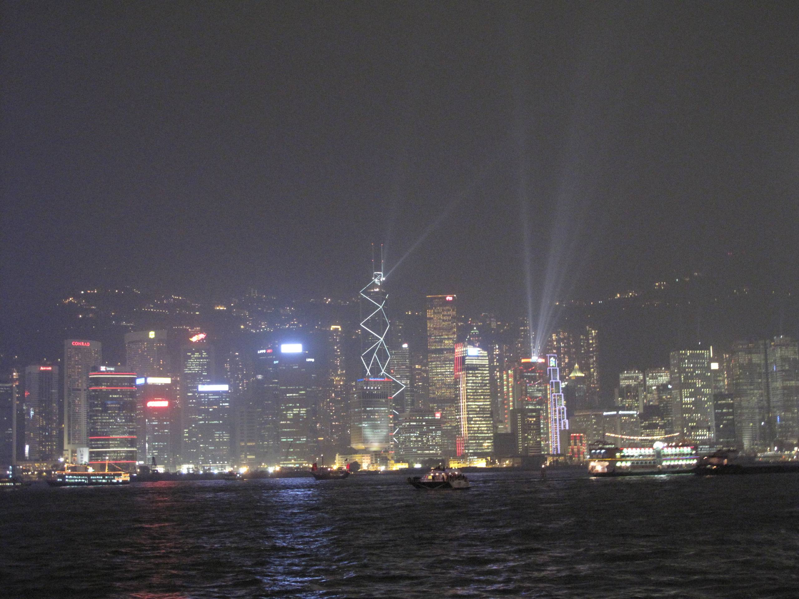 HK by night