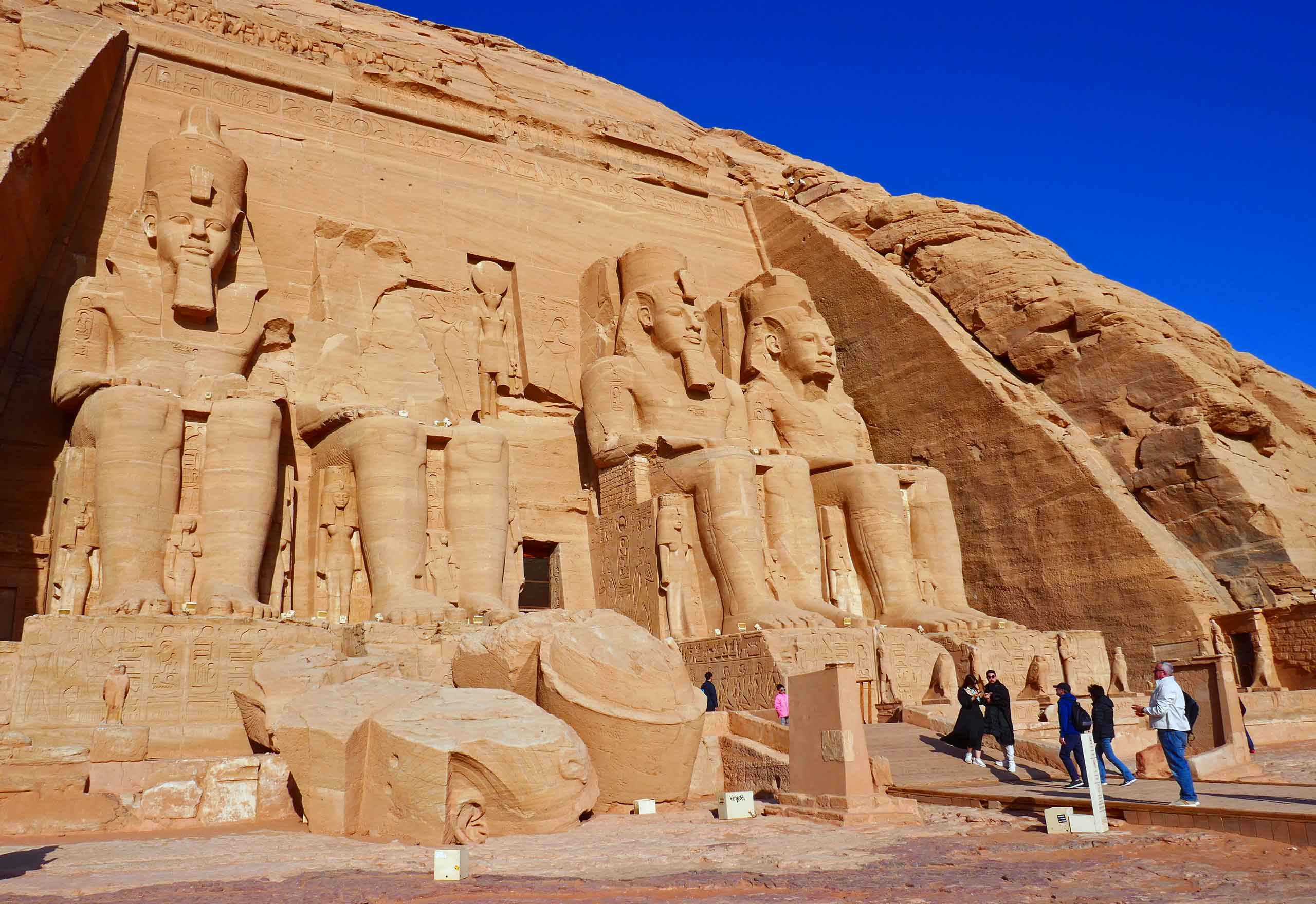 Ramses II tempel, ca. 1250 BC.