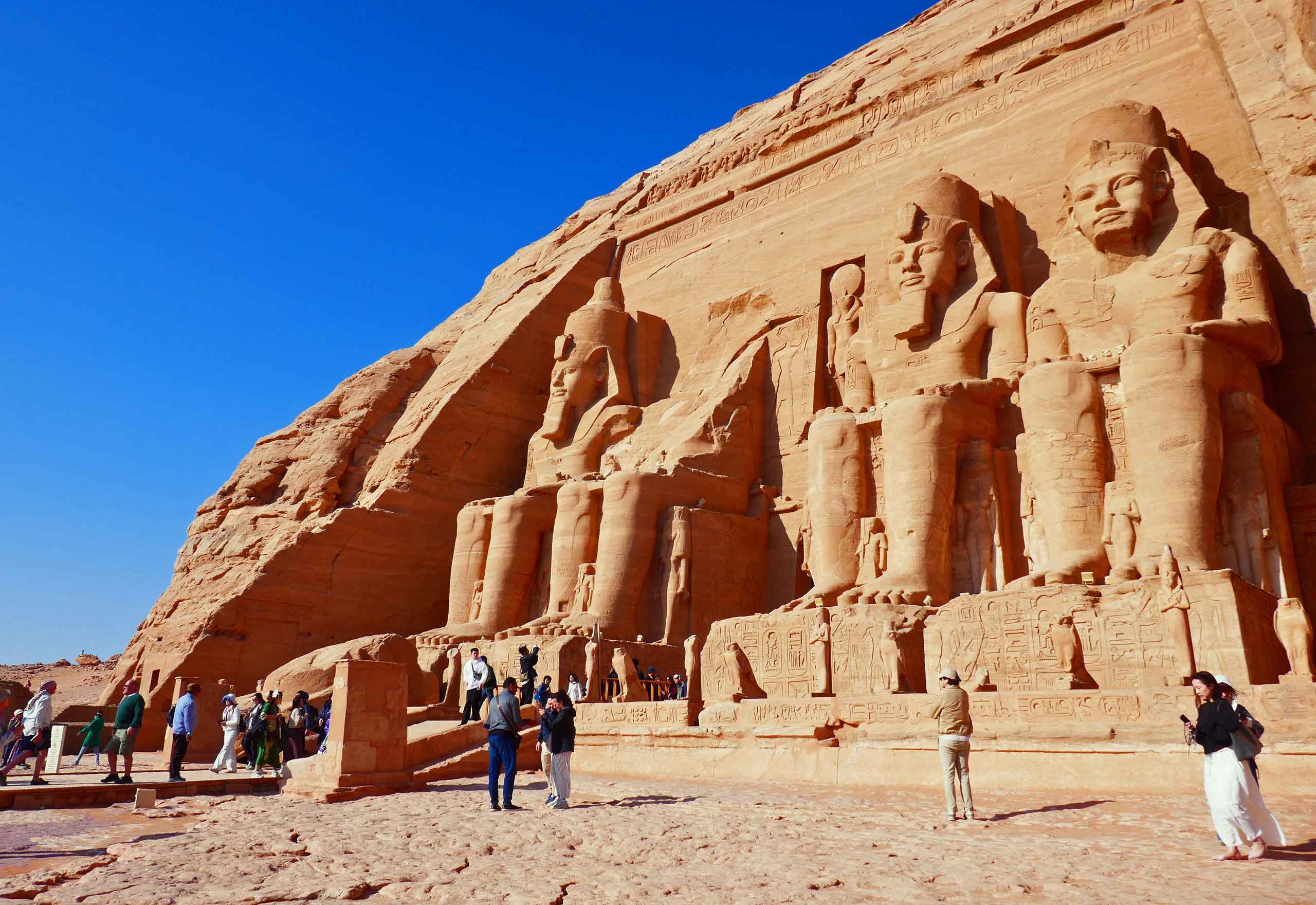 Ramses II tempel, ca. 1250 BC.