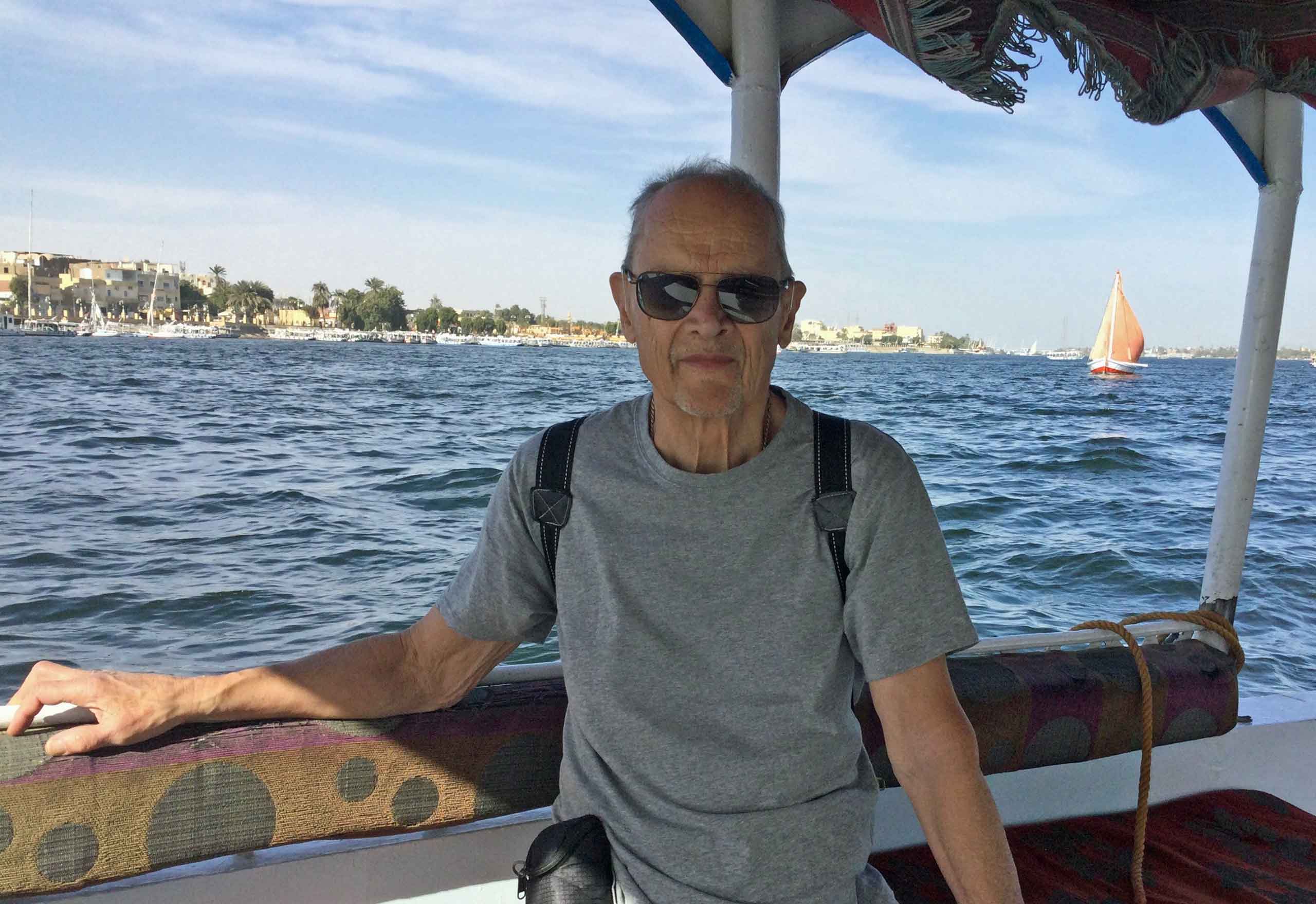 På Nilen i felucca