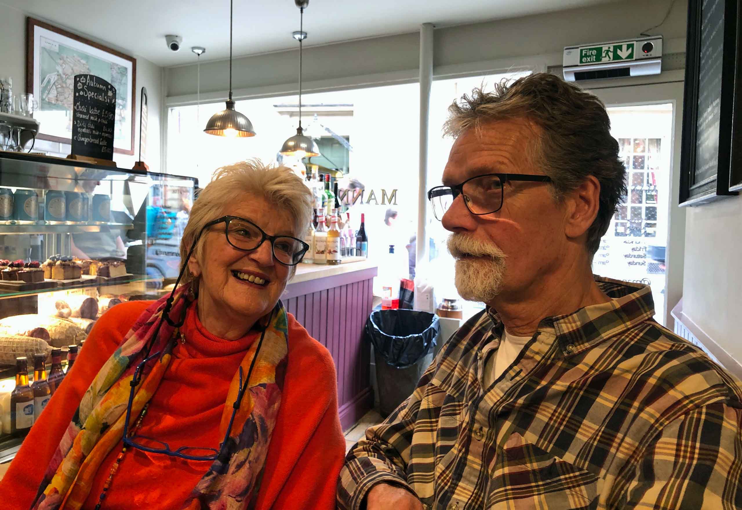 Dave og hans kone