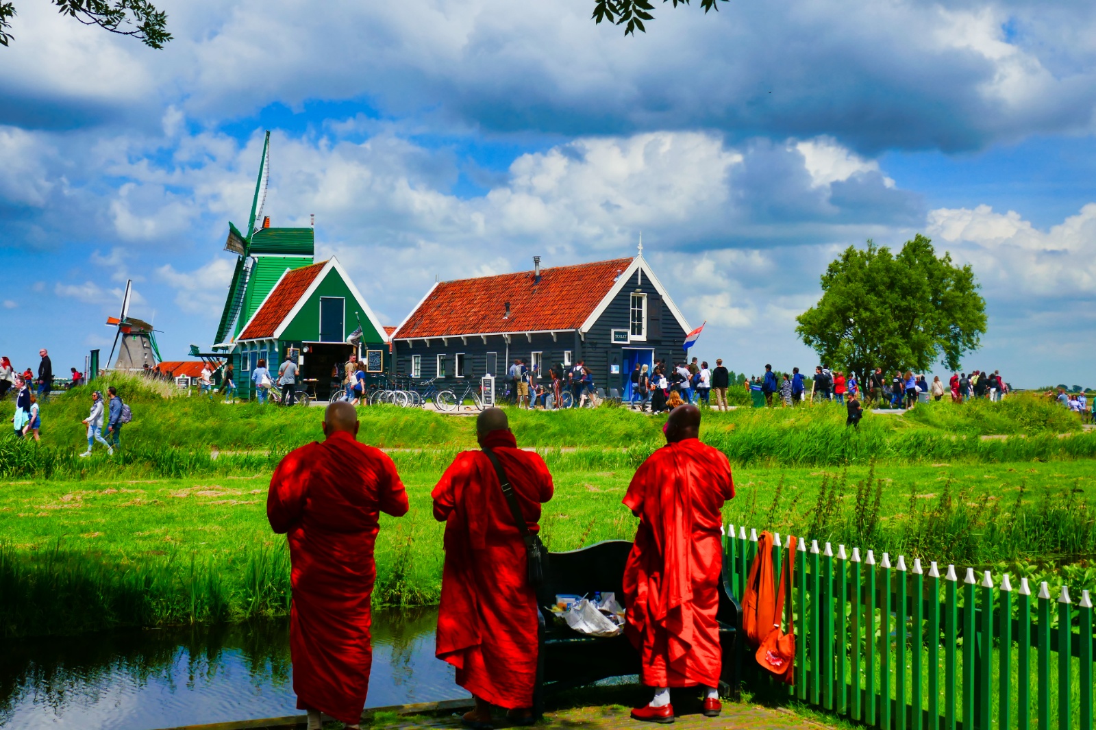 Windmills and munks from Sri Lanka