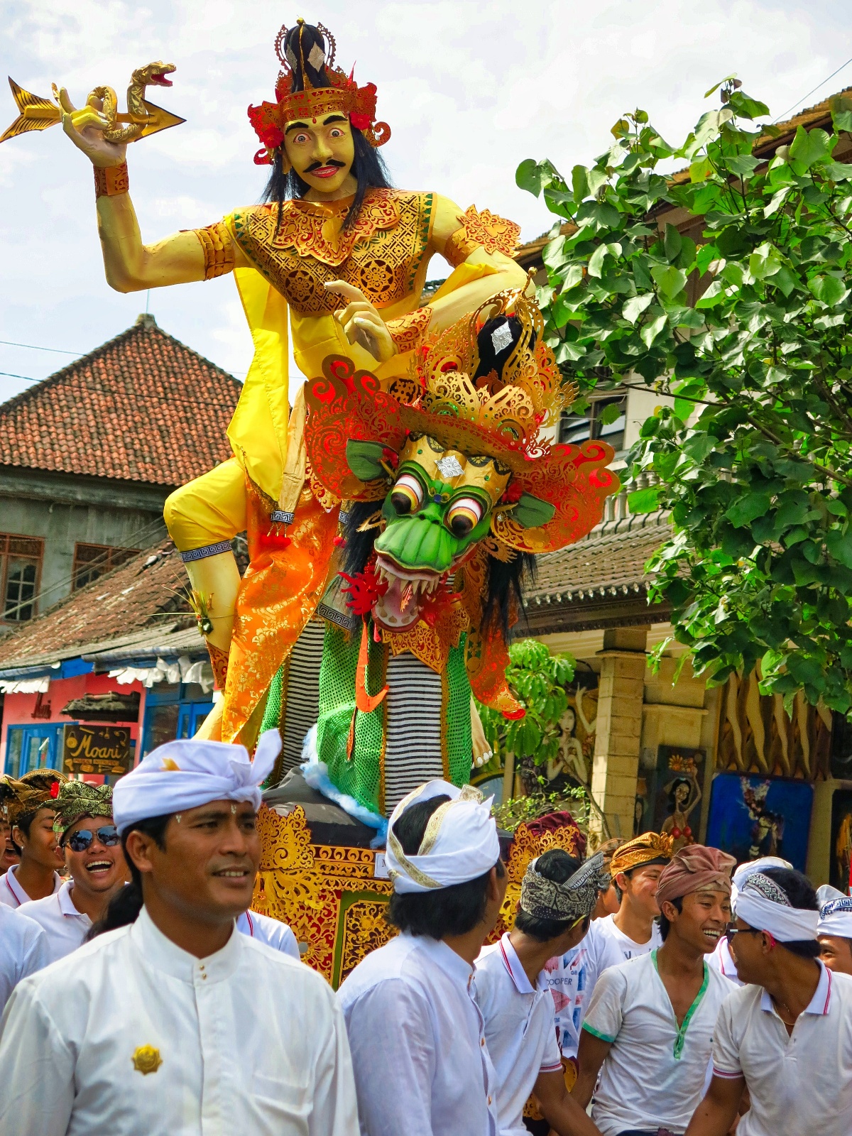 Ubud - optog