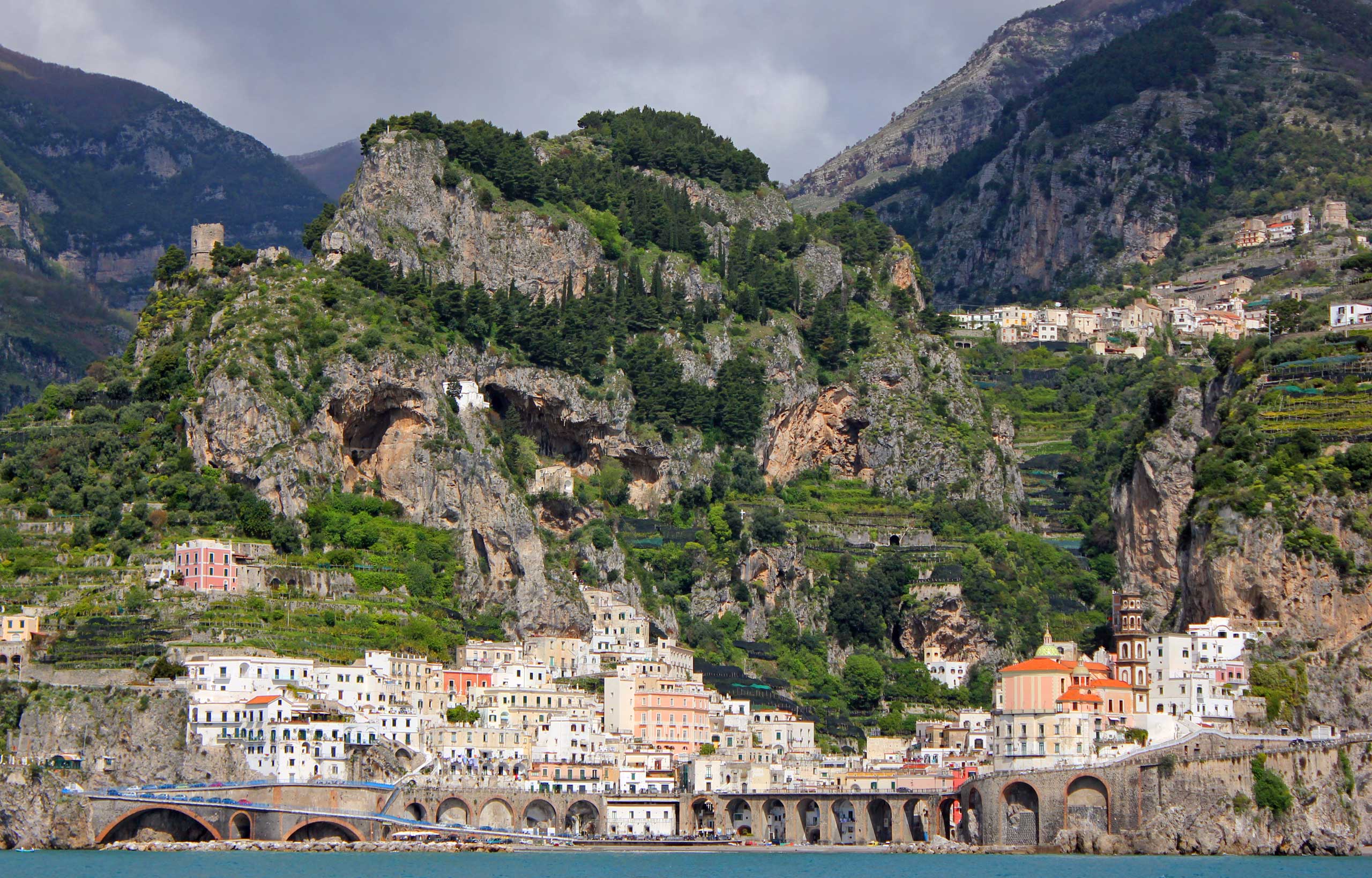 Amalfi fra søsiden