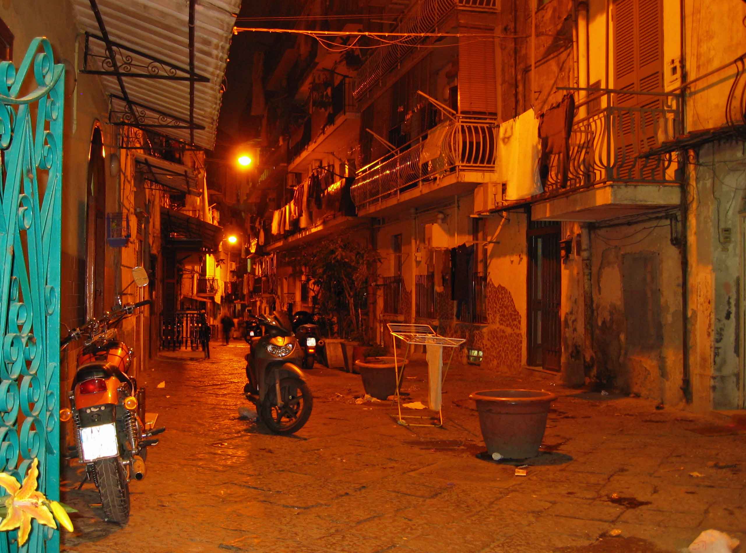 Sidegader om aftenen