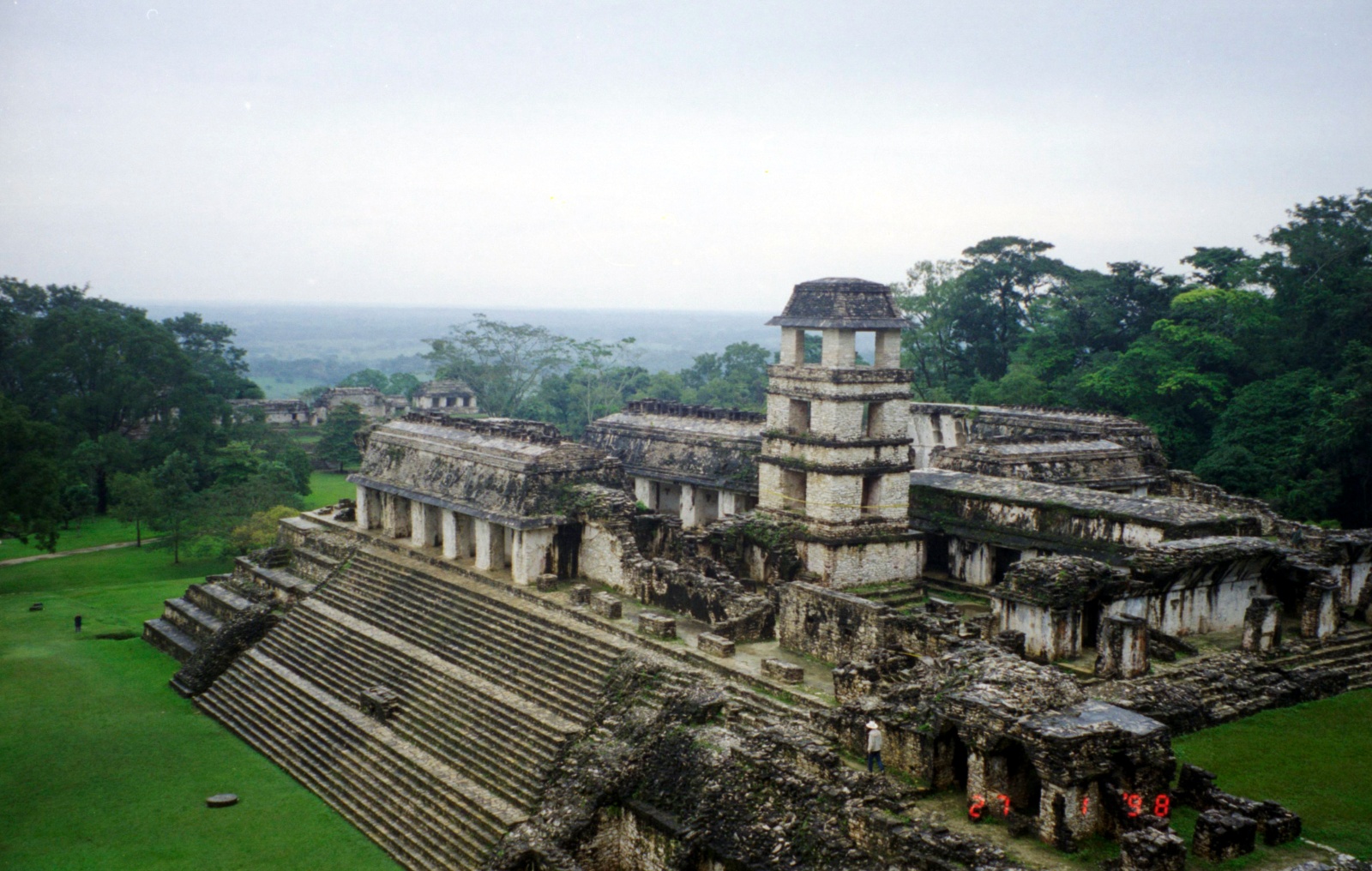 Palenque Maya ruiner