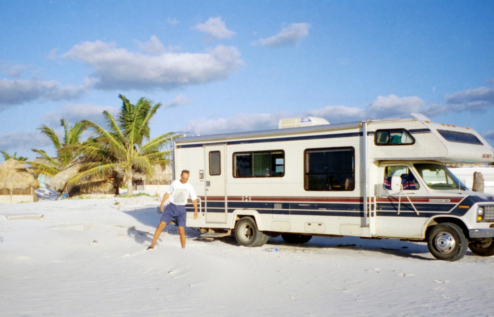 Camper ved Tulum