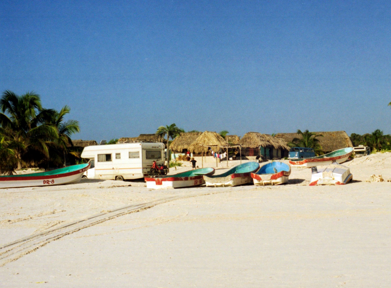 Camper ved Tulum
