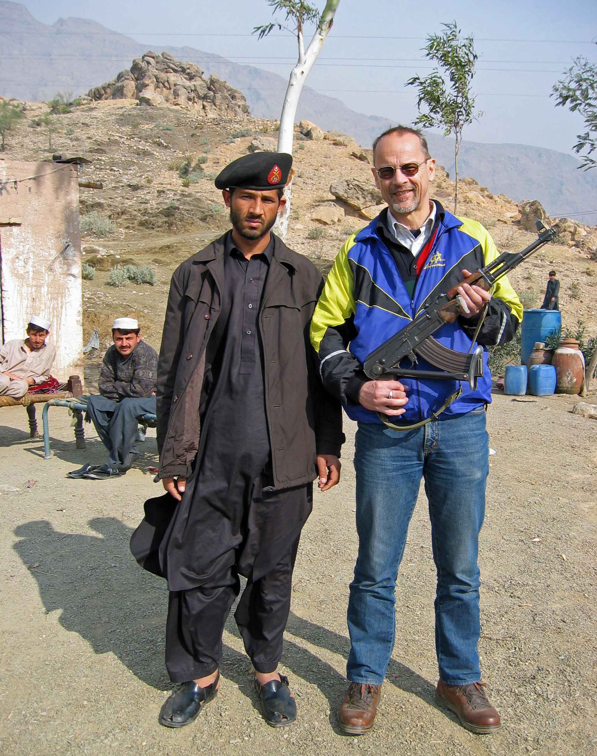 Sammen med livvagten