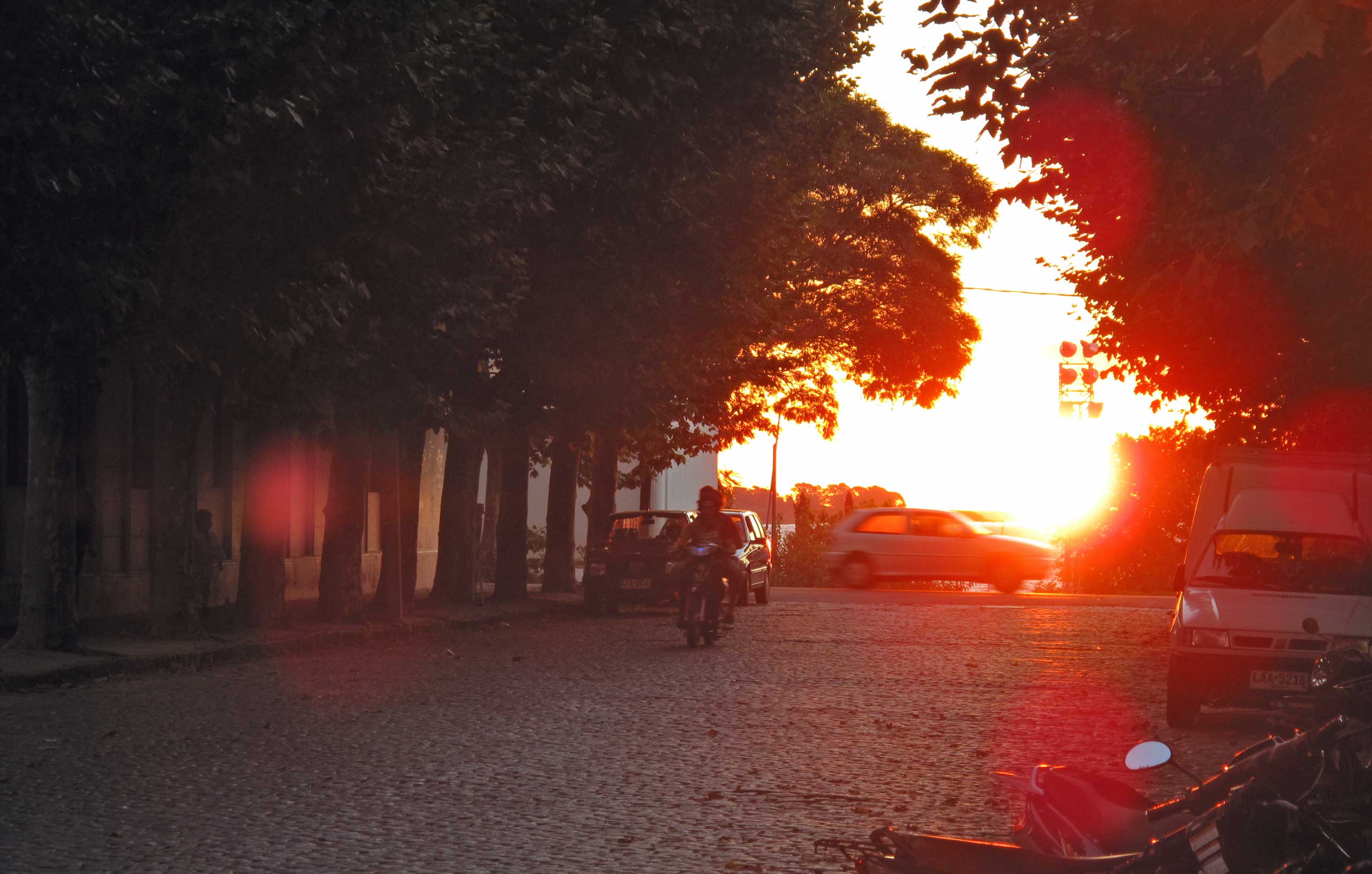 Solnedgang