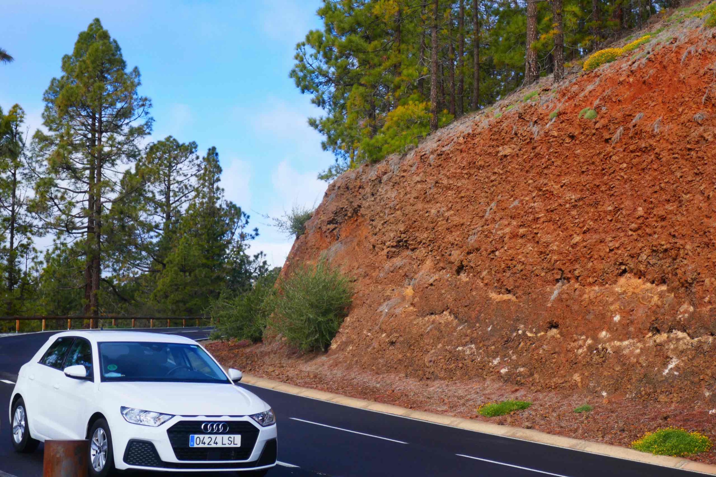 Gennem Nationalparken Teide