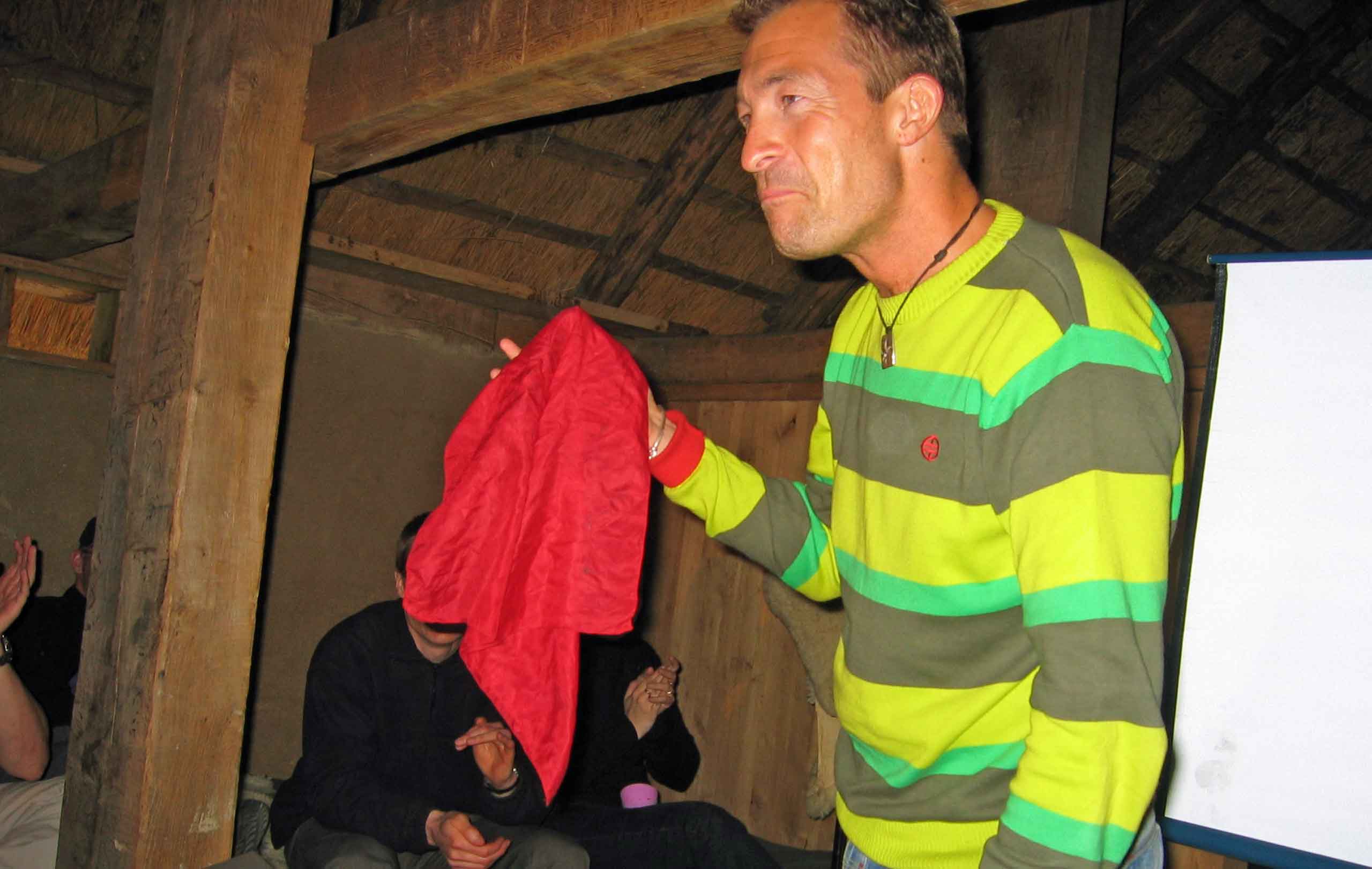 Jesper Grønkjær underholder