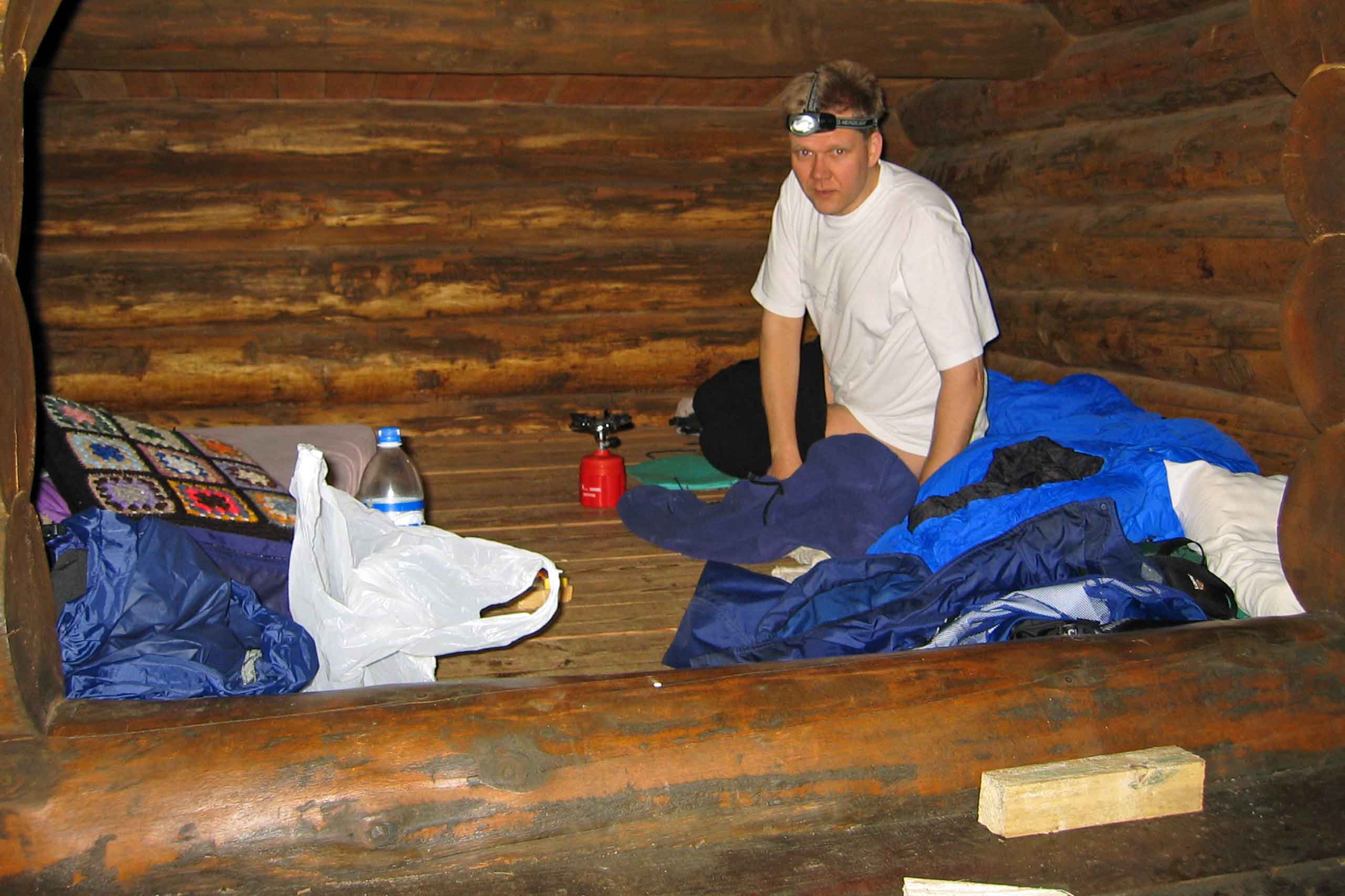 Overnatning i shelters