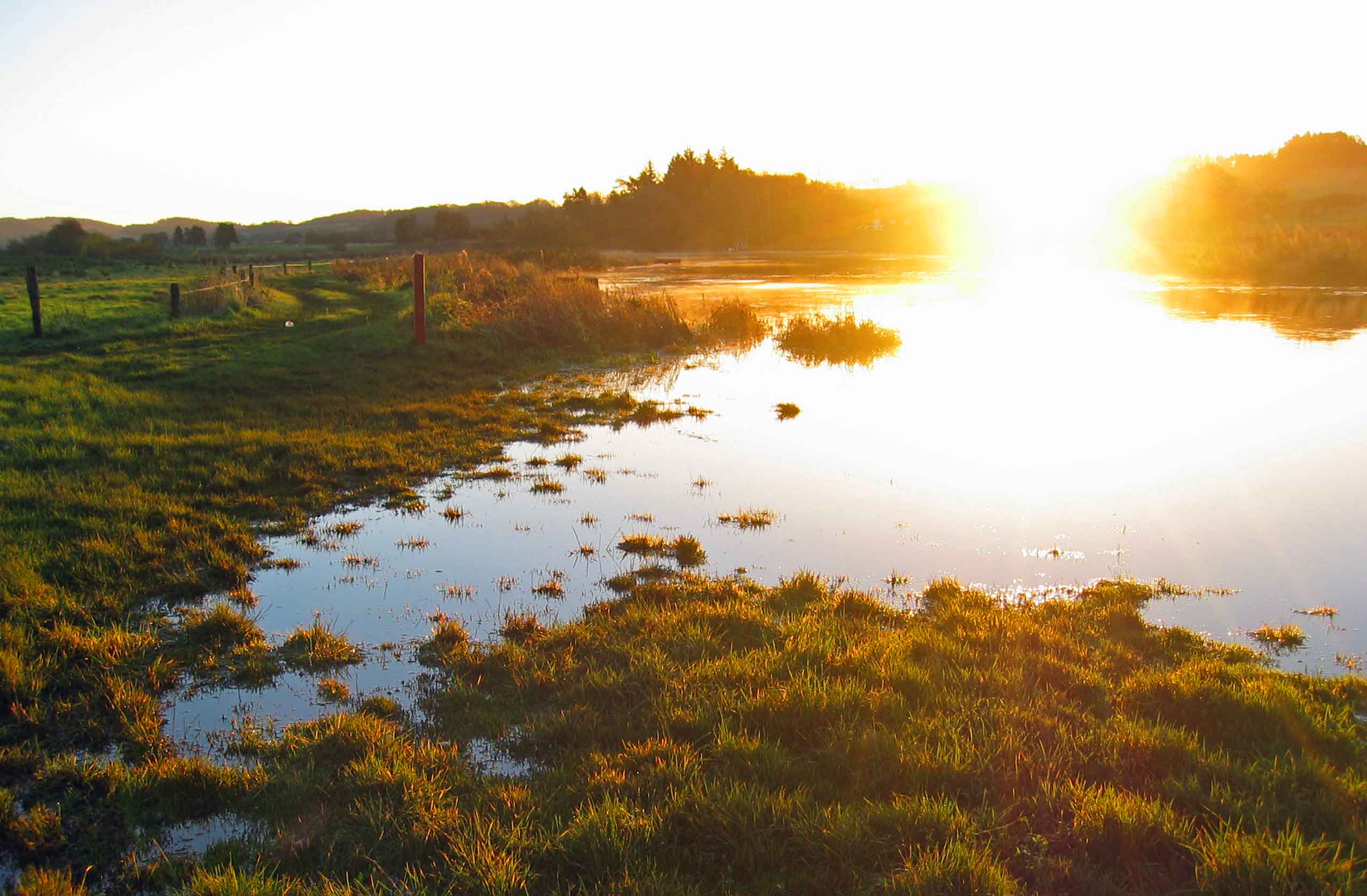 Morgentur langs Gudenåen