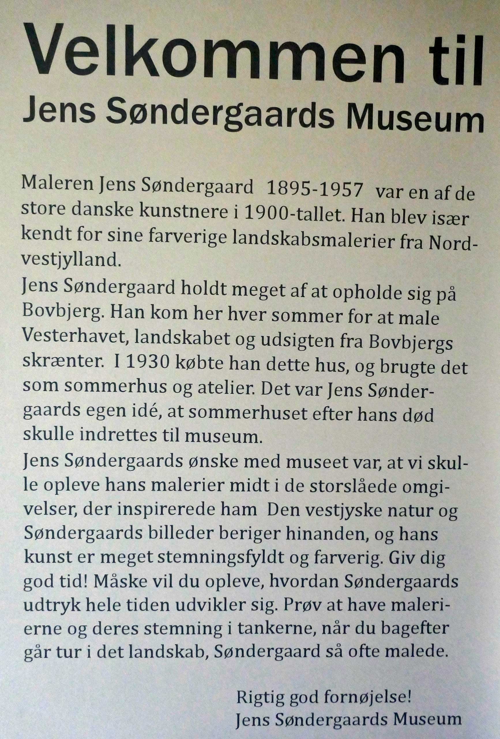 Jens Søndergaards museum