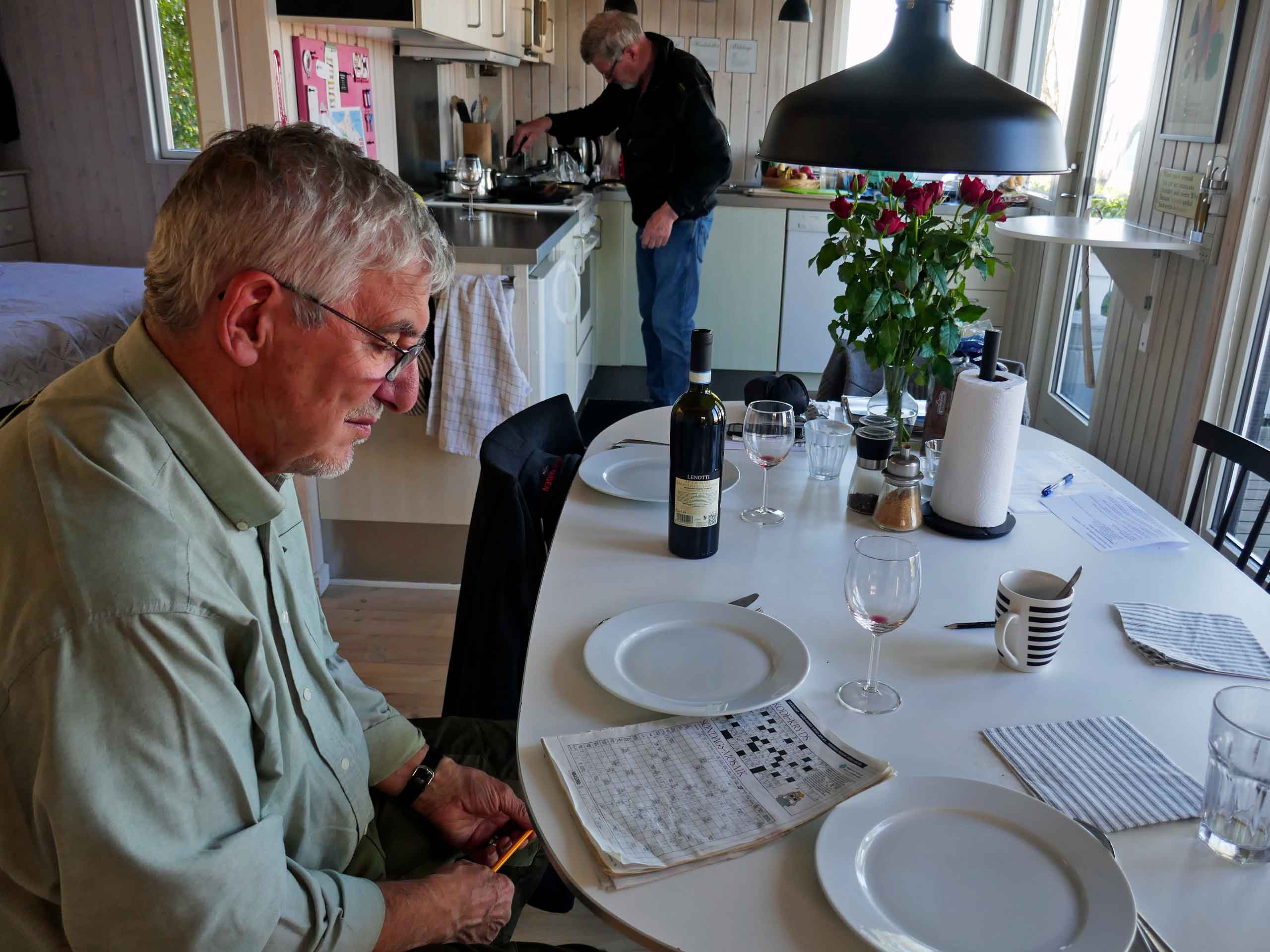 Frank tager sig af krydsopgaverne