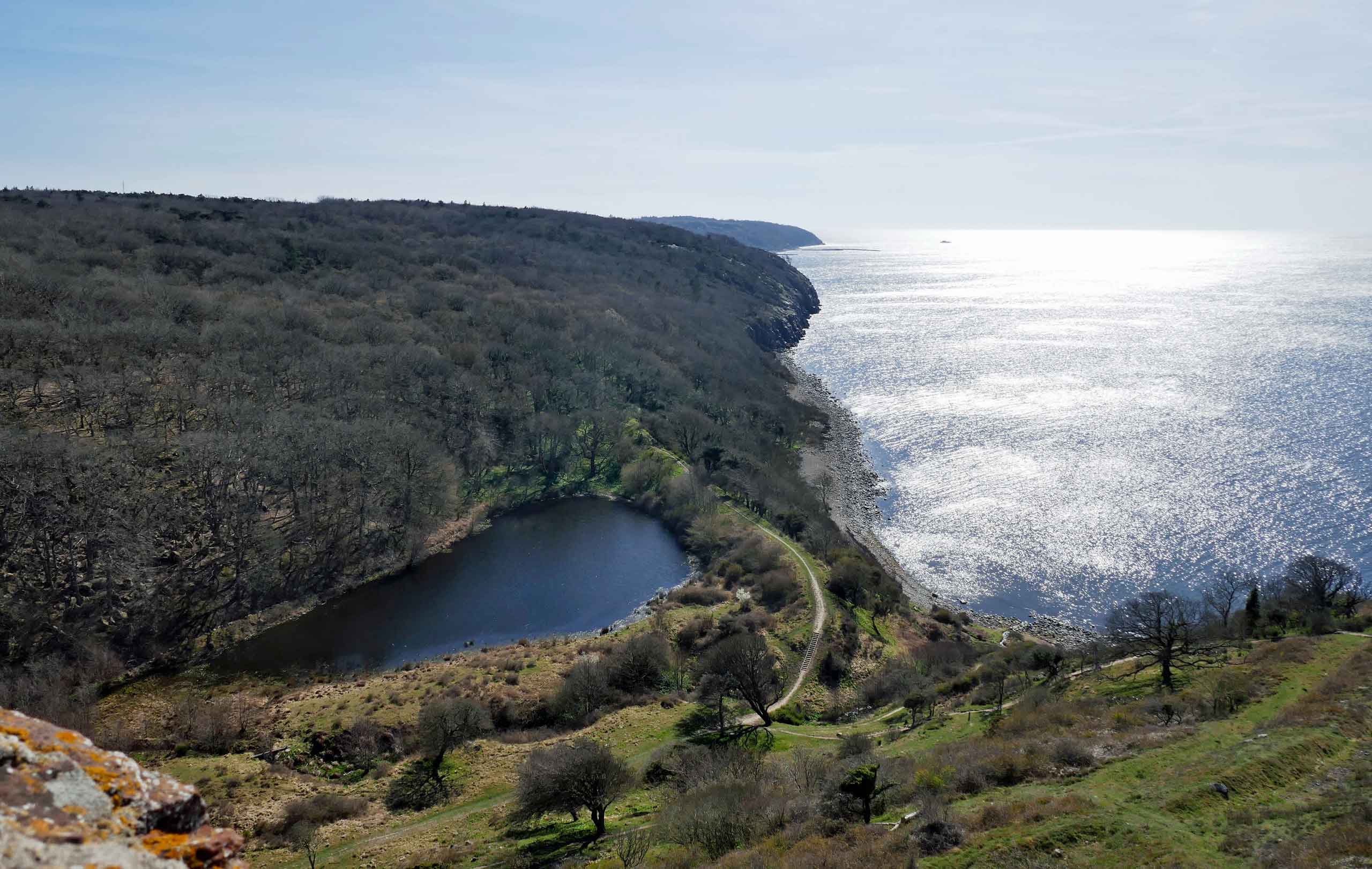 Udsigt fra Hammershus