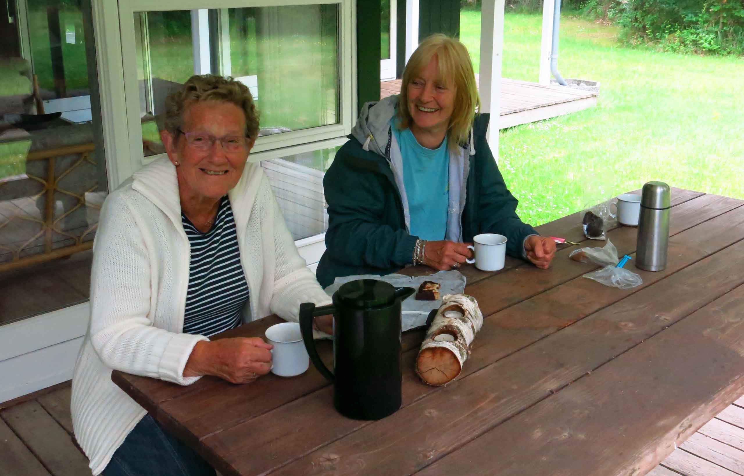 Kaffe i ly for fregnen